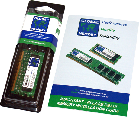 1GB DDR2 144-PIN SODIMM MEMORY RAM FOR PRINTERS (330-5857 , CE468A , MDDR2-1024)